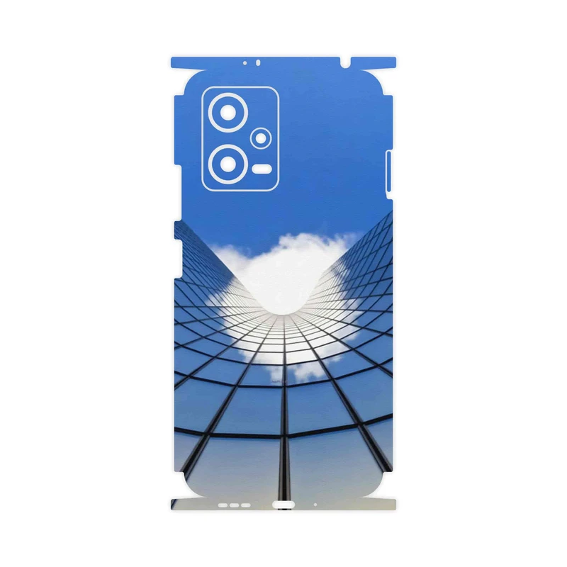 برچسب پوششی ماهوت مدل Glass skyscraper-FullSkin مناسب برای گوشی موبایل شیائومی Redmi Note 12 5G