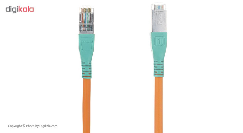 پچ کورد CAT6 UTP نگزنس مدل lszh تست فلوک به طول 0.5 متر بسته 5 عددی