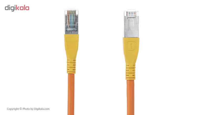 پچ کورد CAT6 UTP نگزنس مدل lszh تست فلوک به طول 0.5 متر بسته 5 عددی