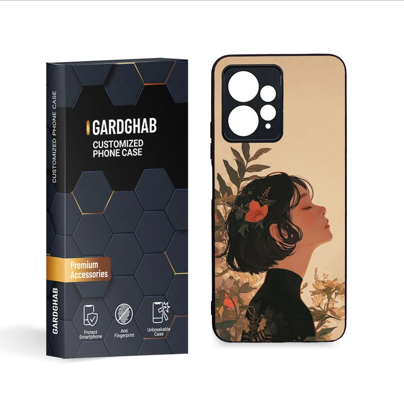 کاور گارد قاب مدل دخترانه مناسب برای گوشی موبایل شیائومی Redmi Note 12 4G