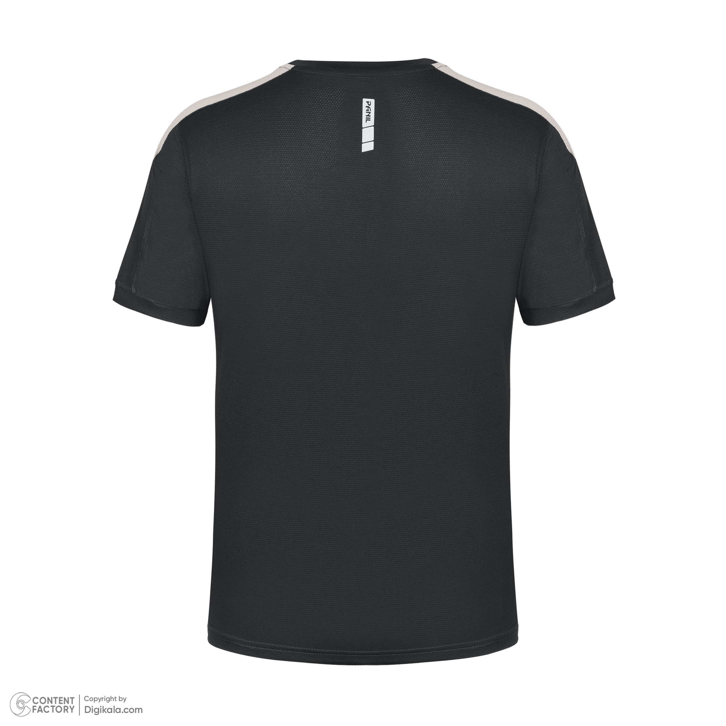 تی شرت آستین کوتاه  ورزشی مردانه پانیل مدل 206BK -  - 4