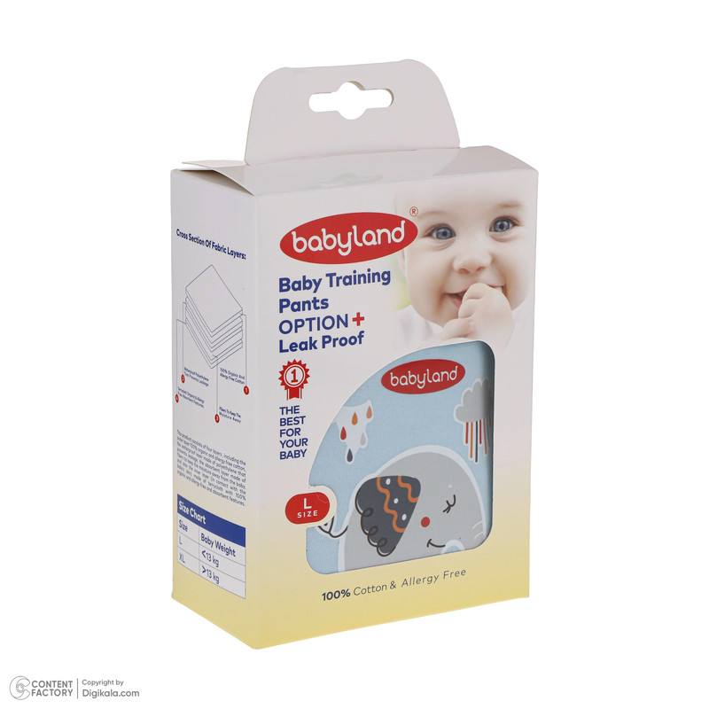 شورت آموزشی کودک بیبی لند مدل فیل