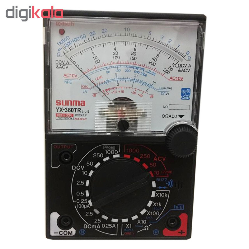 مولتی متر عقربه ای سانما مدل yx-360tre-b