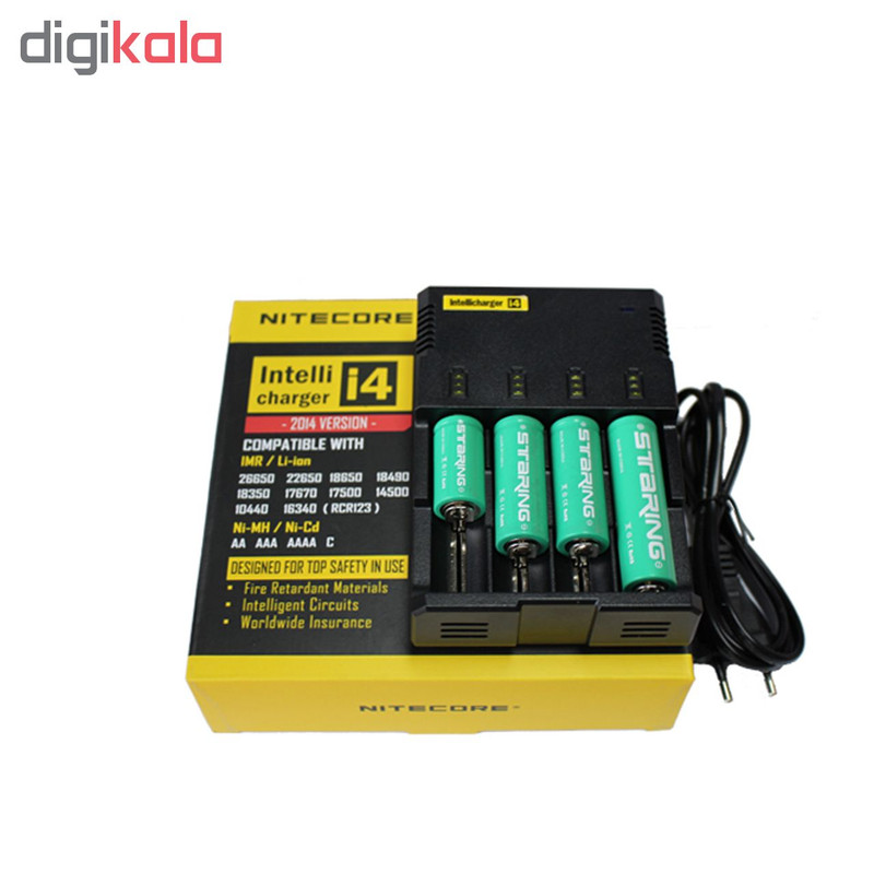 شارژر باتری نیتکور مدل intelli i4