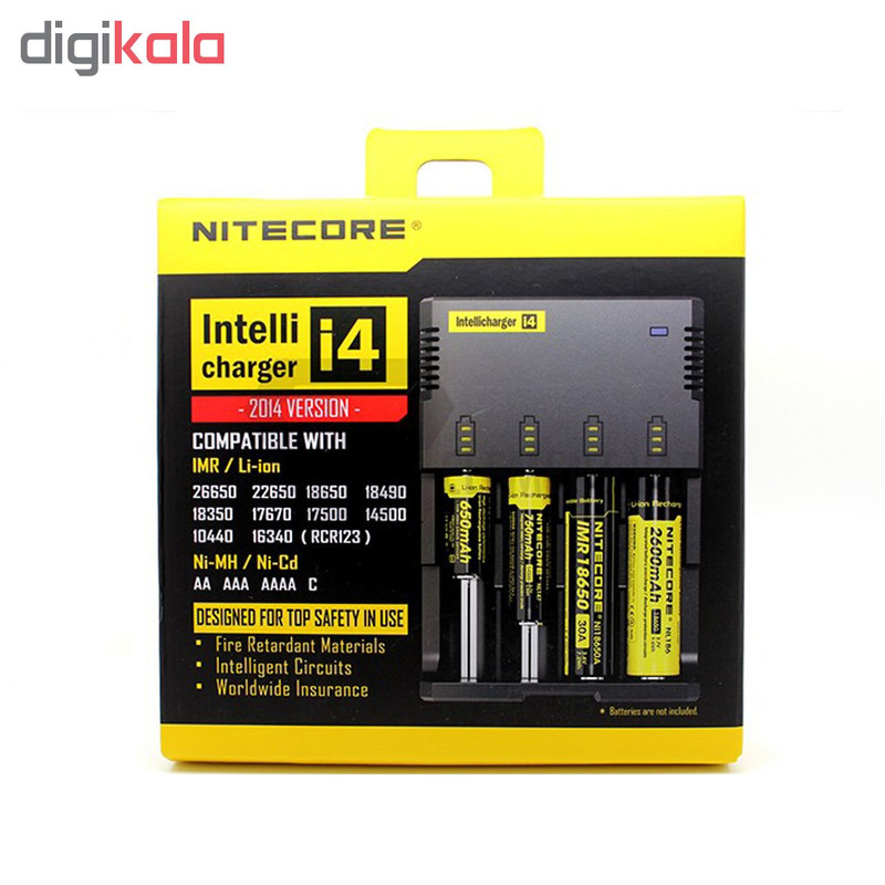 شارژر باتری نیتکور مدل intelli i4
