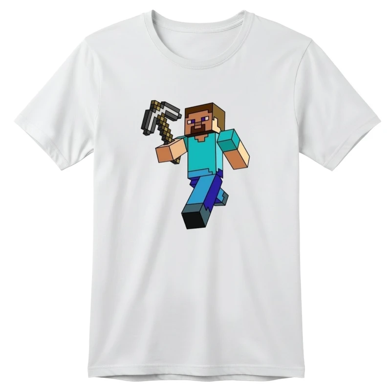 تی شرت آستین کوتاه بچگانه مدل ماینکرفت کد۹