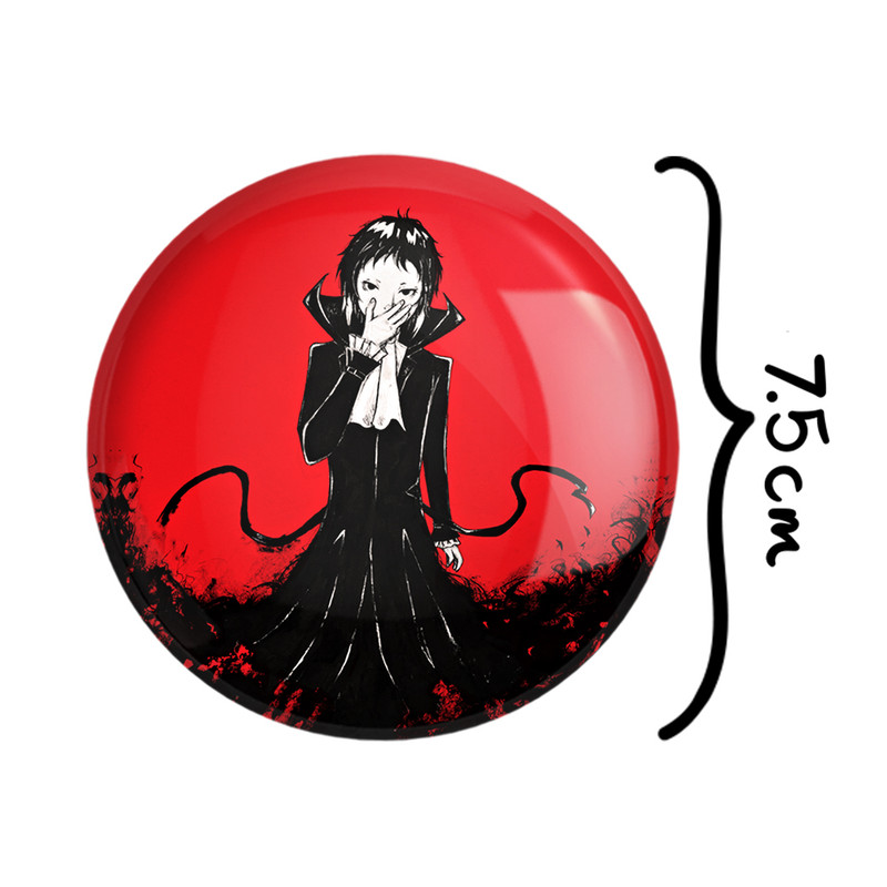 آینه جیبی خندالو طرح آکوتاگوا انیمه سگ های ولگرد بانگو مدل تاشو کد 15667