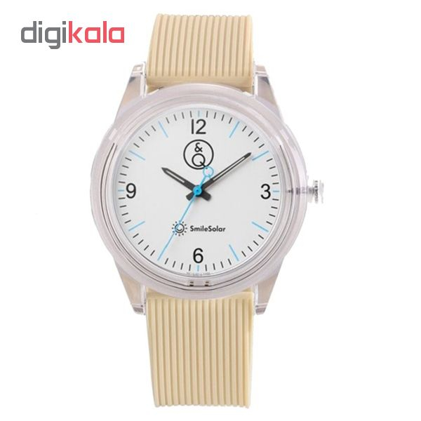 ساعت مچی عقربه ای کیو اند کیو مدل RP10J013Y Solar