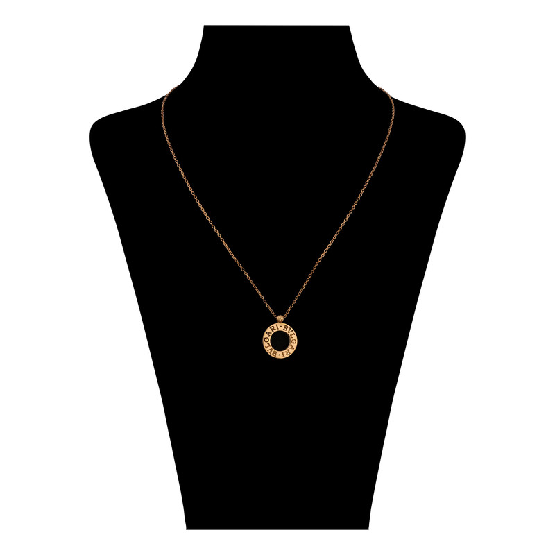 گردنبند طلا 18 عیار زنانه با طرح حلقهای (فلامینگو) صلاحی گلد مدل 14261