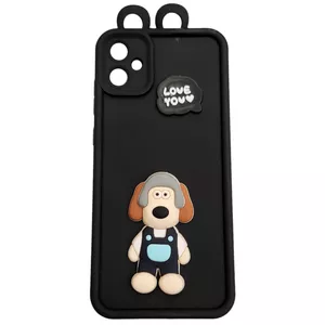 کاور طرح عروسکی برجسته مدل dog مناسب برای گوشی موبایل سامسونگ Galaxy A05 