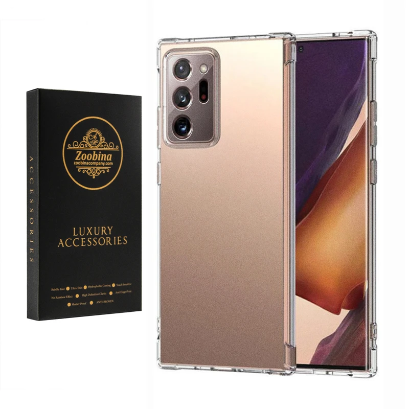 کاور زوبینا مدل Clear مناسب برای گوشی موبایل سامسونگ Galaxy Note 20 Ultra