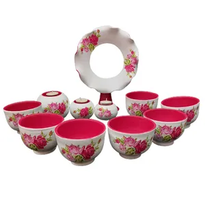 مجموعه ظروف هفت سین 11 پارچه مدل G-01