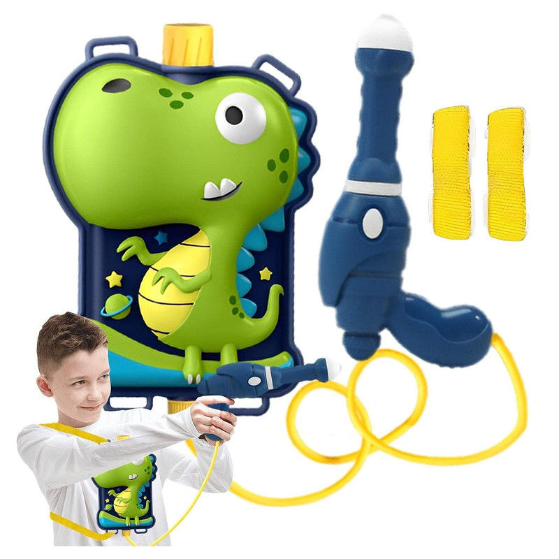 تفنگ آب پاش مدل کوله پشتی دایناسور