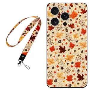 Megafone Fall 0017 Cover For Apple iPhone 16 Pro Max Mobile Neckband