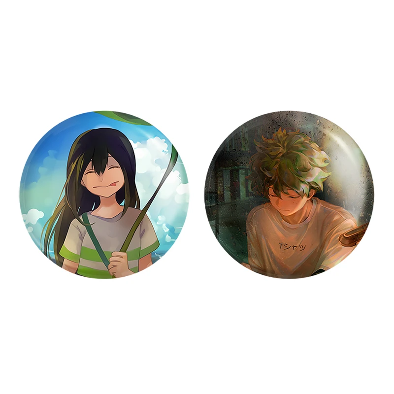 مگنت خندالو طرح دکو و سویا اسومی انیمه آکادمی قهرمان من کد 1156811570 مجموعه 2 عددی