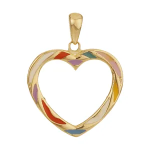 آویز گردنبند طلا 18 عیار زنانه میو گلد مدل GD901