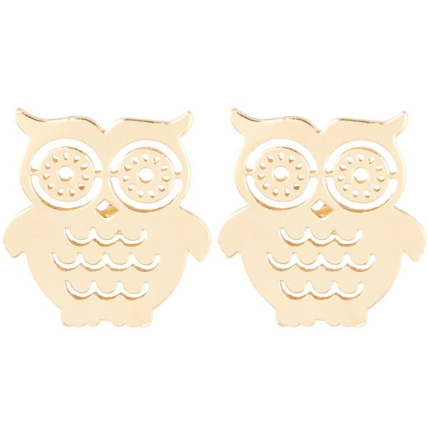 گوشواره طلا 18 عیار زنانه کانیار گالری مدل GOA80
