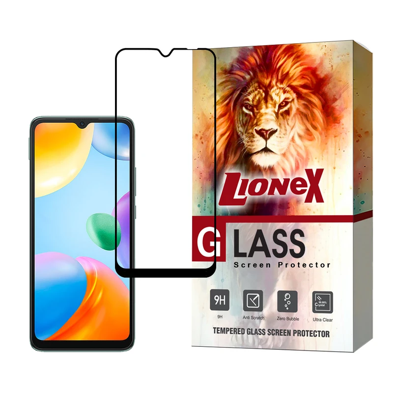 محافظ صفحه نمایش سرامیکی لایونکس مدل CRMSNWLI مناسب برای گوشی موبایل شیائومی Redmi 10C / Poco C40