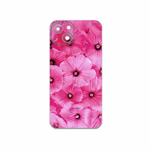 MAHOOT Pink-Flower Cover Sticker for Apple iPhone 13