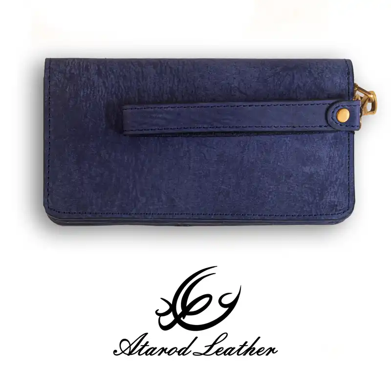 کیف پول چرم عطارد مدل چرم طبیعی کد DPR13