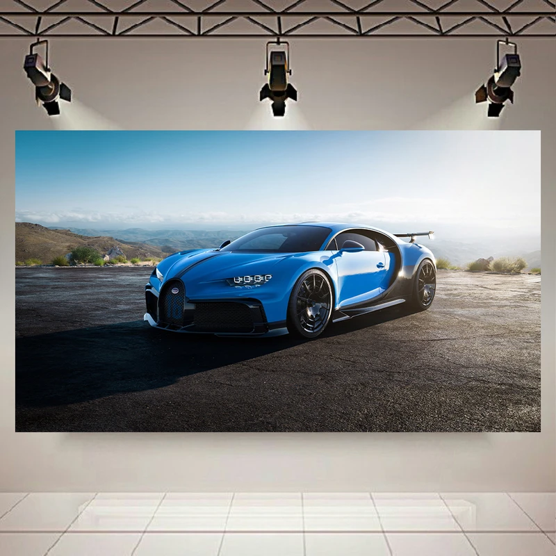 تابلو بوم طرح ماشین مدل بوگاتی Chiron pur sport کد AR9260