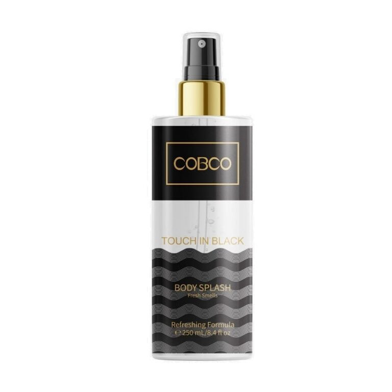 بادی اسپلش مردانه کوبکو مدل Touch in black حجم 250 میلی لیتر