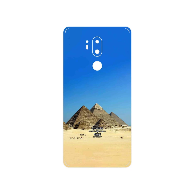 برچسب پوششی ماهوت مدل Pyramids of Egypt مناسب برای گوشی موبایل ال جی G7 PLUS THINQ