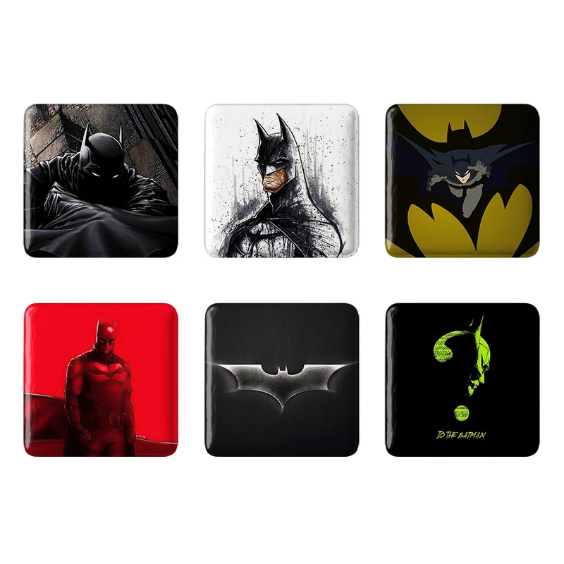 مگنت خندالو طرح بتمن Batman کد 1522A مجموعه 6 عددی