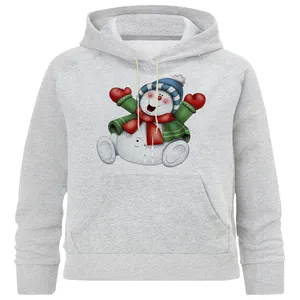 هودی دخترانه مدل M 219 ادم برفی