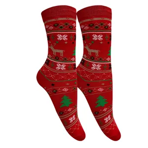 جوراب ساق بلند مردانه تن پوش هنگامه مدل کریسمس