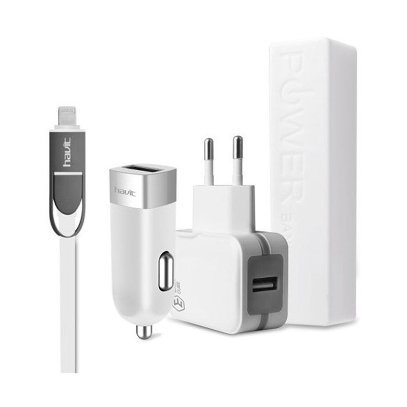 کیت شارژر هویت مدل HV-ST801