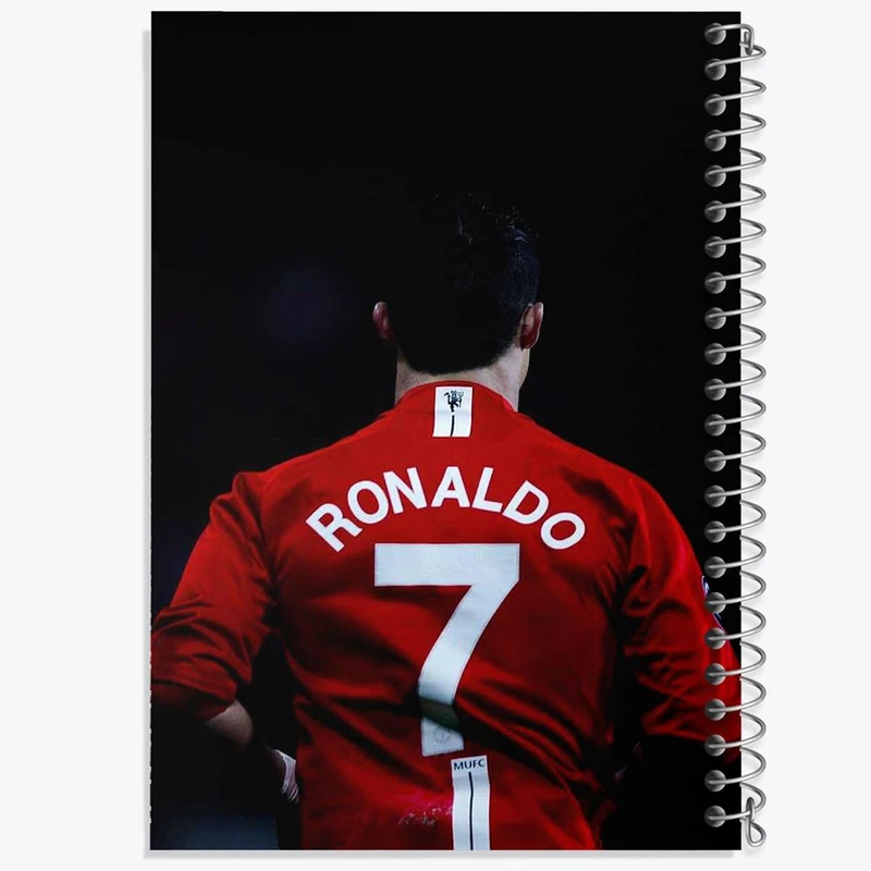 دفتر مشق 100 برگ خندالو طرح کریستیانو رونالدو کد 13943