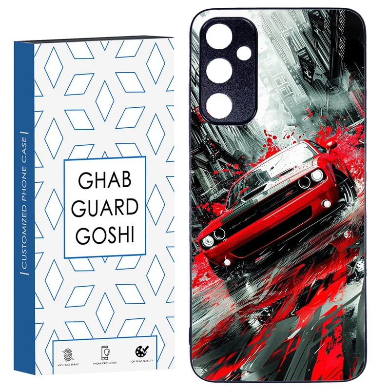 کاور قاب گارد گوشی طرح ماشین کد TPU-091 مناسب برای گوشی موبایل سامسونگ Galaxy A05s