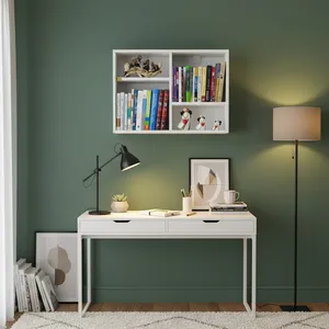 کتابخانه دیواری چهار طبقه چوبیکو مدل bookshelf763