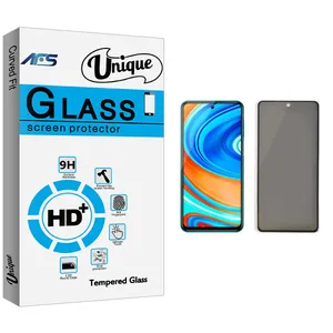 AFS Unique Glass Privacy Screen Protector For Xiaomi شیائومی Redmi Note 9 Pro