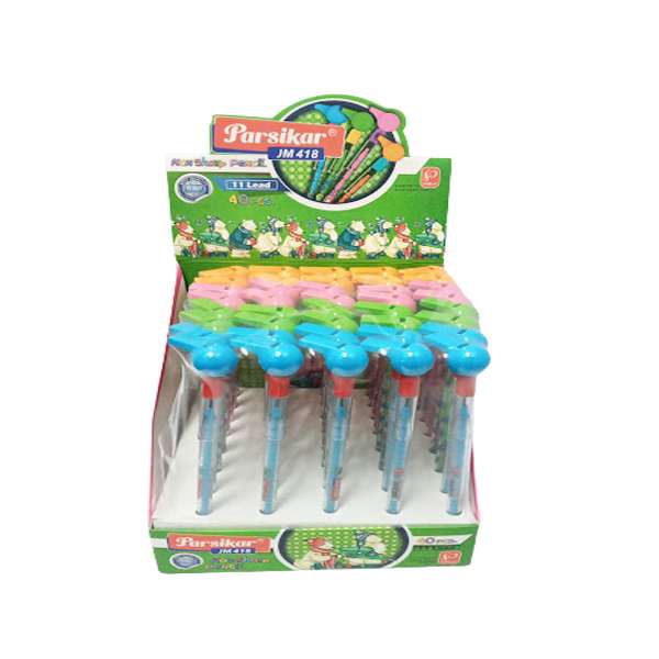 مداد فشنگی پارسیکار طرح سوت  کد JM418 بسته 40 عددی