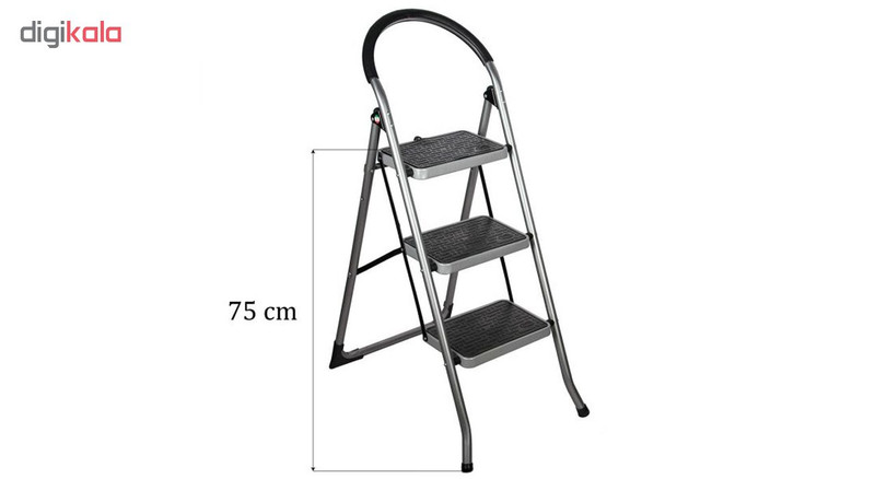 نردبان سه پله مبتکران مدل 001