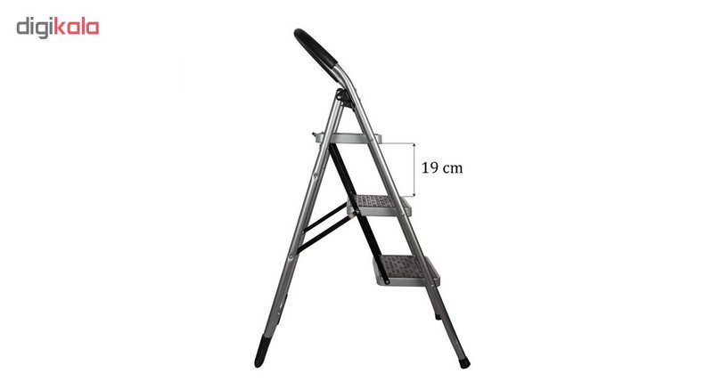 نردبان سه پله مبتکران مدل 001