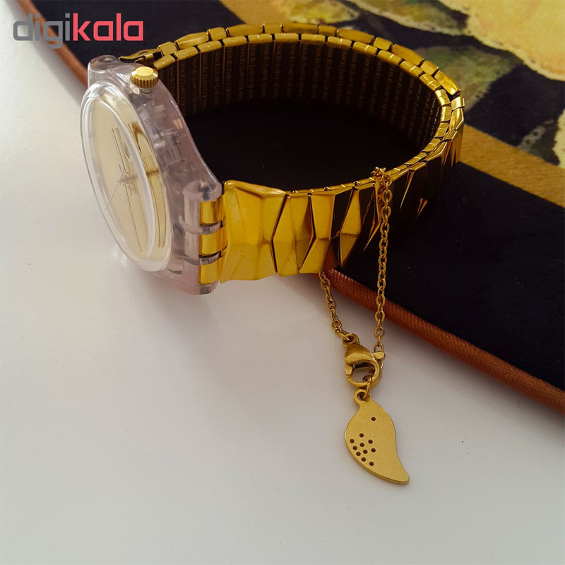 آویز ساعت طرح جوجه مدل AWS002