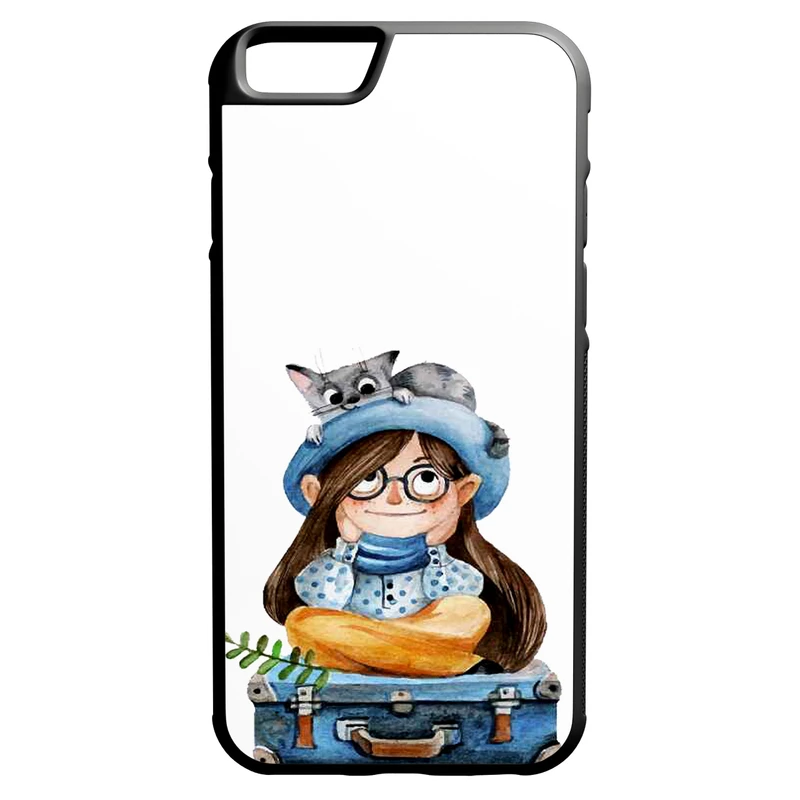کاور طرح دخترانه کد 751 مناسب برای گوشی موبایل اپل iphone 6 plus/6s plus