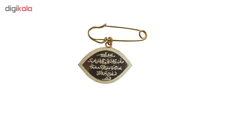 سنجاق سینه طلا 18 عیار گالری گل سرخ مدل 10_41