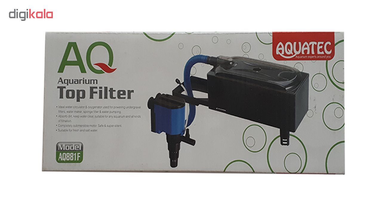 تاپ فیلتر آکواریوم آکوا مدل AQ881F