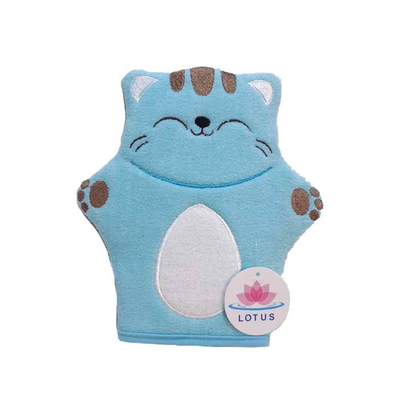 لیف حمام کودک لوتوس مدل عروسکی کد 2001