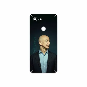 MAHOOT Jeff Bezos Cover Sticker for Google Pixel 3
