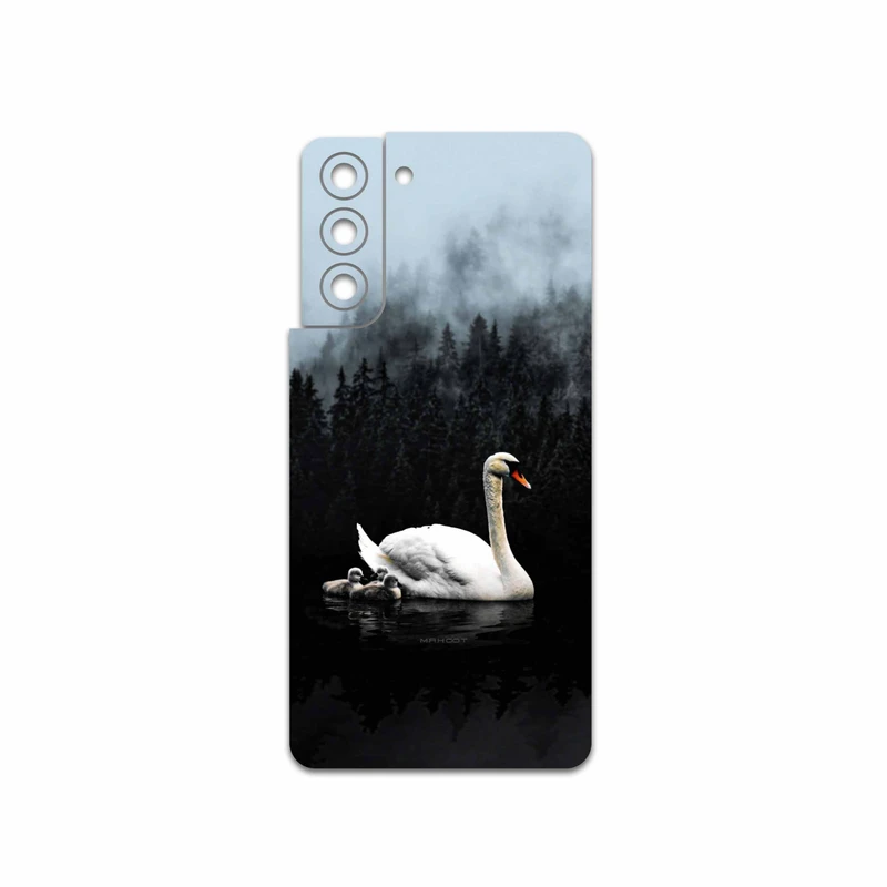 برچسب پوششی ماهوت مدل Swan-Lake مناسب برای گوشی موبایل سامسونگ Galaxy S21 5G
