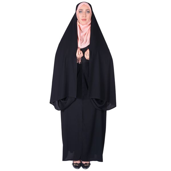 چادر کمری قجری کن کن ژرژت شهر حجاب مدل 8043