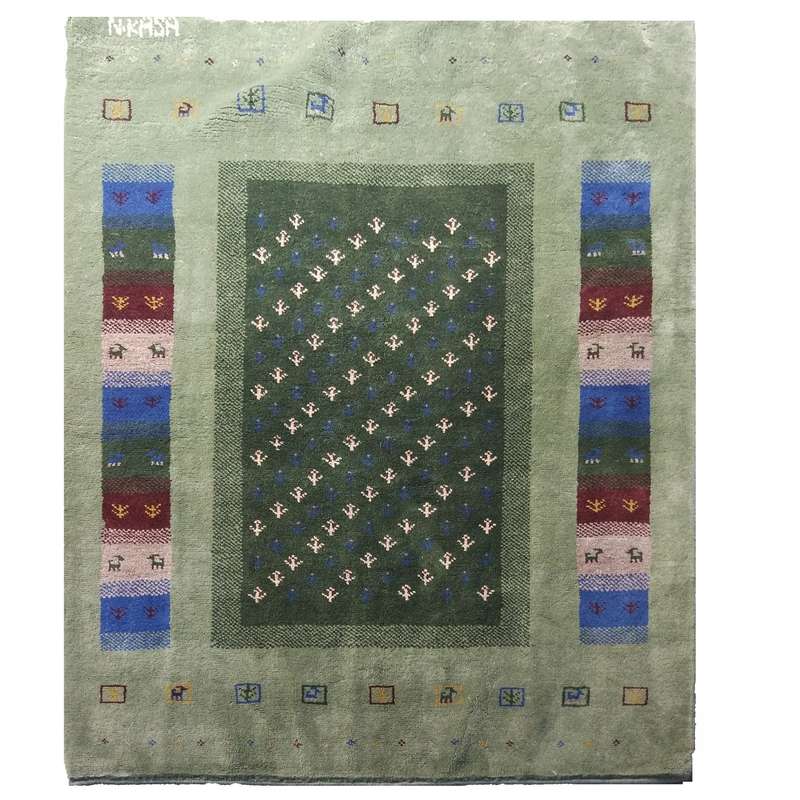 گبه دستبافت سه متری کد NKP.C 198
