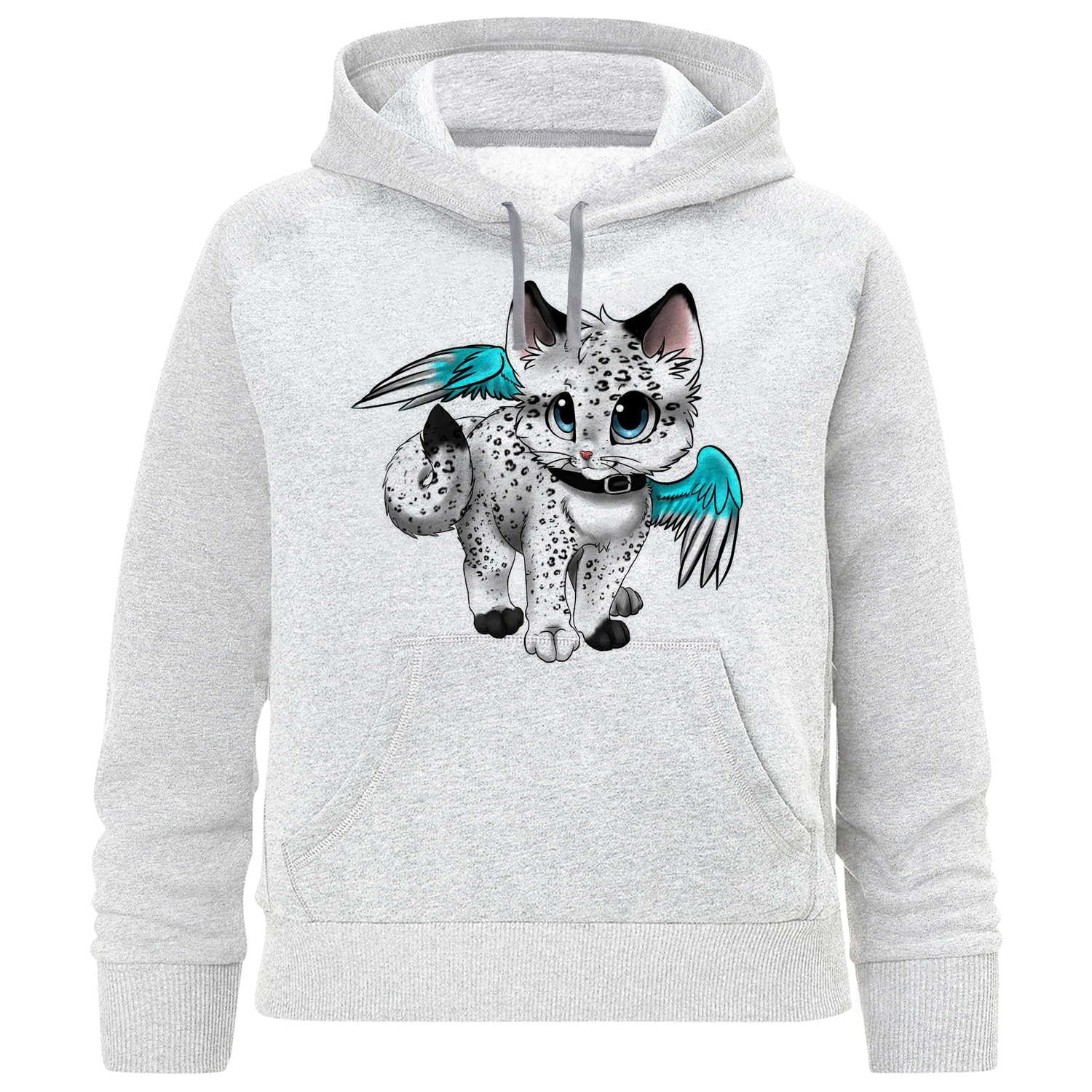 هودی دخترانه طرح گربه کد W13