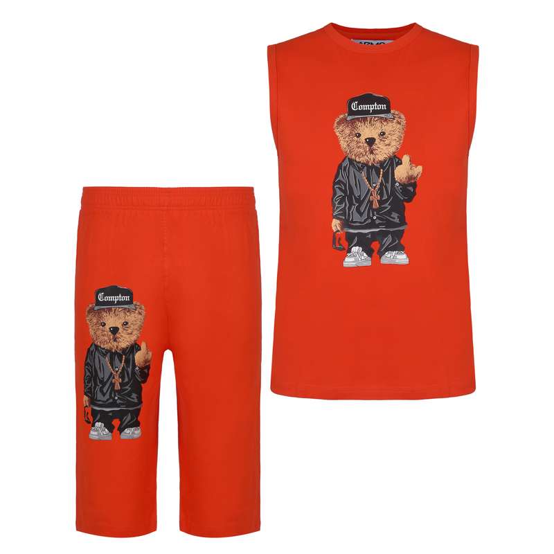 ست تاپ و شلوارک مردانه مدل N 10