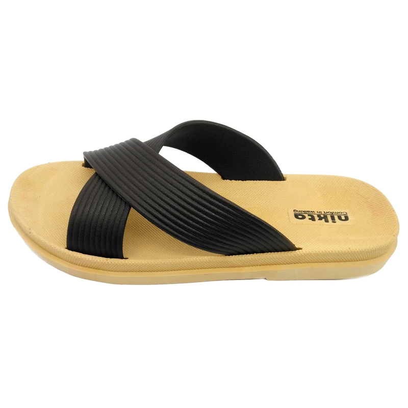 دمپایی مردانه نیکتا مدل MPC-115 رنگ قهوه ای